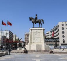 Ulus'taki Ankara Zafer Anıtı'nın restorasyonu tamamlandı