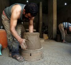 Yemenli çömlek ustası iç savaş koşullarında ata mirası mesleğini yaşatmak için mücadele veriyor