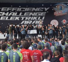 17. Efficiency Challenge Elektrikli Araç Yarışları'nda kazananlar ödüllerini aldı