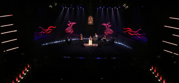18. Konya Uluslararası Mistik Müzik Festivali'nde Ürdünlü sanatçı Hind Hamet sahne aldı