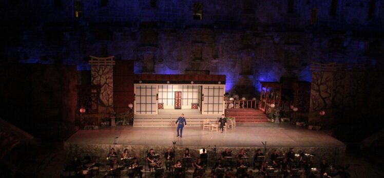 28. Uluslararası Aspendos Opera ve Bale Festivali'nde “Madama Butterfly” operası sahnelendi