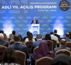 Adalet Bakanı Gül, Hukukçular Derneğince düzenlenen Adli Yıl Açılış Programı'nda konuştu: