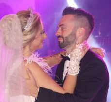 Amerikalı çift Sinop'ta Türk usulü düğünle dünyaevine girdi