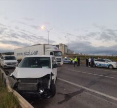 Anadolu Otoyolu'nda zincirleme trafik kazası: 1 ölü, 2 yaralı