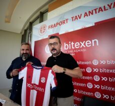 Antalyaspor'un forma sponsoru Bitexen Teknoloji oldu