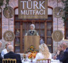 Emine Erdoğan, “Asırlık Tariflerle Türk Mutfağı” kitabının tanıtım programında konuştu: