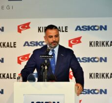 AK Parti Grup Başkanvekili Özkan, ASKON Kırıkkale Şubesi'nin Olağan Genel Kurulu'nda konuştu: