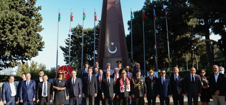 Bakü'nün kurtuluşunun 103. yılı dolayısıyla Türkiye'nin Bakü Büyükelçiliğinde etkinlik düzenlendi