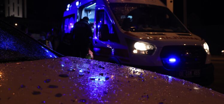 Başkentte zincirleme trafik kazası: 2 kişi yaralandı