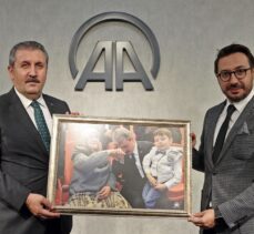 BBP Genel Başkanı Destici, AA Genel Müdürü Karagöz'ü ziyaret etti