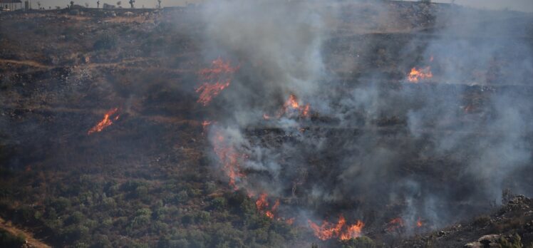 GÜNCELLEME – Bodrum'da çıkan orman yangını kontrol altına alındı