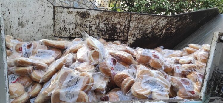 Bodrum'da son kullanma tarihi geçmiş 408 paket hamburger ekmeğine el konuldu