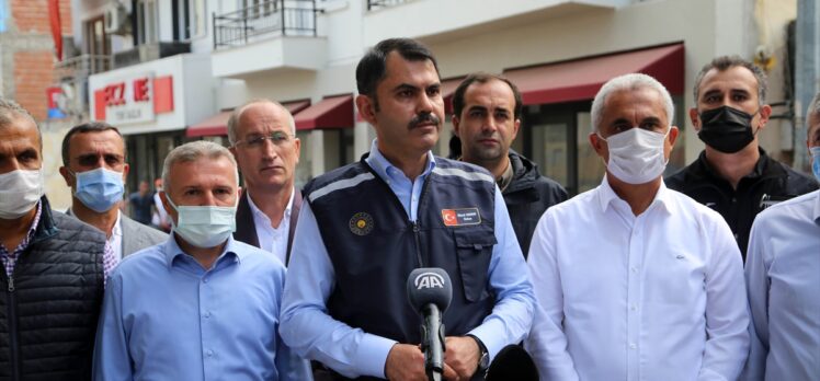 Çevre ve Şehircilik Bakanı Murat Kurum, Bozkurt'ta konuştu: (1)