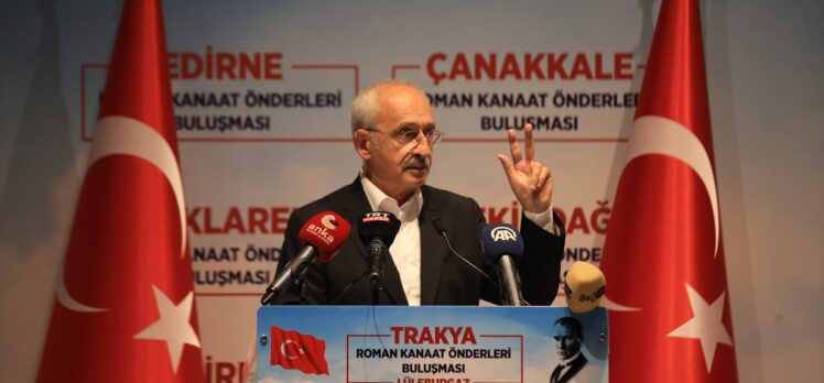 CHP Genel Başkanı Kılıçdaroğlu, “Roman Kanaat Önderleri Buluşması”nda konuştu: