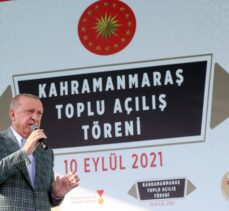 Cumhurbaşkanı Erdoğan, Kahramanmaraş'taki toplu açılış töreninde konuştu: (3)