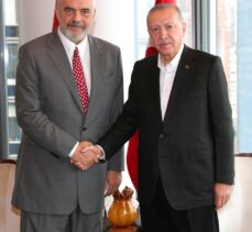 Türkiye Cumhurbaşkanı Erdoğan, Arnavutluk Başbakanı Rama'yı kabul etti