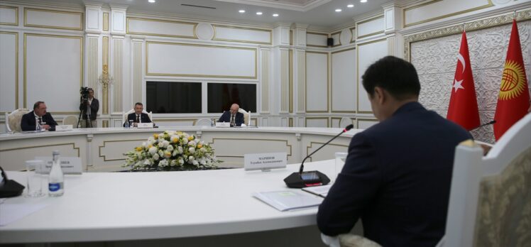 Cumhurbaşkanı Yardımcısı Oktay, Kırgızistan Bakanlar Kurulu Başkanı Maripov ile görüştü