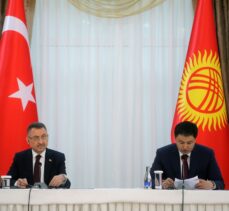 Cumhurbaşkanı Yardımcısı Oktay, Kırgızistan'daki Türk iş insanlarıyla bir araya geldi