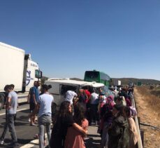 Gaziantep'te iki minibüs çarpıştı: 10 yaralı
