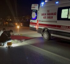 Gaziantep'te otoyolda kaçmak isteyen düzensiz göçmen aracın çarpmasıyla yaşamını yitirdi