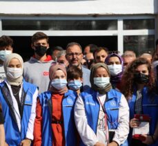 Gençlik ve Spor Bakanı Kasapoğlu, sel felaketinin yaşandığı Bozurt'u ziyaret etti: