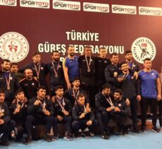 Grekoromen Güreş Süper Lig müsabakaları Ankara'da sona erdi