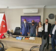 KKTC Okçuluk Federasyonu Başkanı Serhat Deniz'den TOF Başkanı Abdullah Topaloğlu'na ziyaret