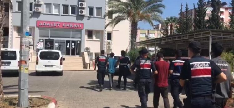 Mersin'de 300 kilogram kızılçam tohumu çalan 4 zanlı tutuklandı