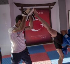 Milli kick boksçu Vedat Ağyürek'in hedefi dünya kupası şampiyonluğu:
