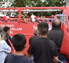 Paralimpik Oyunları'nda madalya kazanan Abdullah ve kardeşi Ali Öztürk, Trabzon'da coşkuyla karşılandı