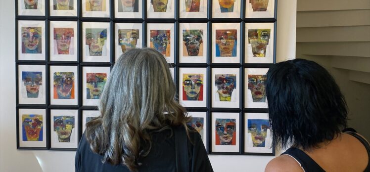 Ressam Rukiye Epli Dede'nin “Suskun” sergisi sanatseverlerle buluştu