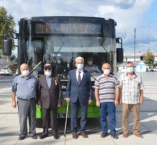 Sakarya'da belediye otobüslerinde “vatan size minnettar” anonsu duygulandırıyor