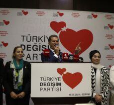 Sarıgül, TDP Genel Başkanlığına tekrar aday olacağını açıkladı