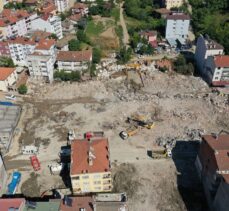 Sel felaketinin yaşandığı Bozkurt'ta çalışmalar 28'nci gününde devam ediyor
