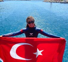 Serbest Dalış Türkiye Şampiyonası Antalya'da sona erdi