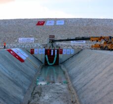 Tarım ve Orman Bakanı Pakdemirli, Eskişehir'deki Gökpınar Barajı'nda incelemede bulundu: