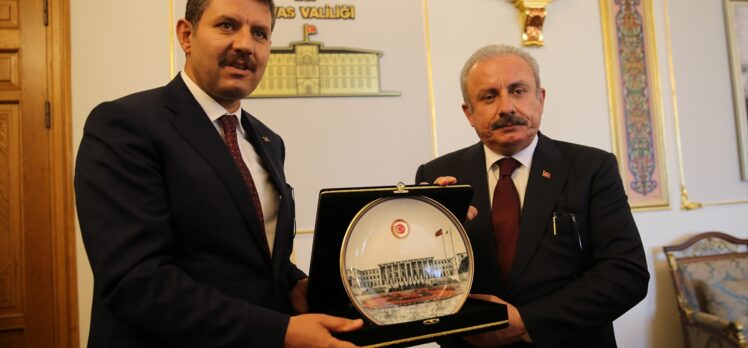 TBMM Başkanı Mustafa Şentop, Sivas Valiliğini ziyaret etti