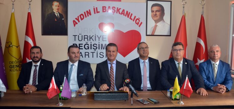 TDP Genel Başkanı Sarıgül, Aydın'da partisinin il başkanlığı binasının açılışında konuştu: