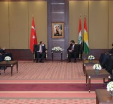 Ticaret Bakanı Muş, Erbil'de IKBY Başbakanı Barzani ile görüştü
