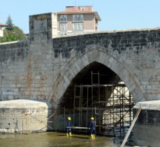 Tokat'ta 771 yıllık Hıdırlık Köprüsü'nde restorasyon çalışması tamamlandı