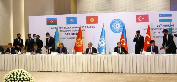Türk Konseyi ekonomiden sorumlu bakanları Bakü'de bir araya geldi