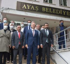 Ulaştırma ve Altyapı Bakanı Adil Karaismailoğlu Ayaş ilçesini ziyaret etti