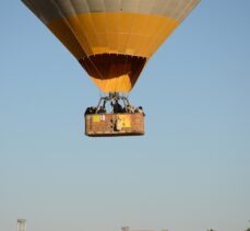 Ürgüp Bağ Bozumu ve Balon Festivali balon uçuşlarıyla devam etti