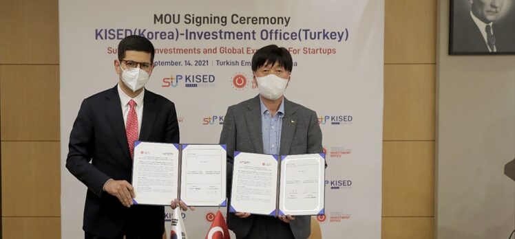 Yatırım Ofisi ile Kore Startup ve Girişimcilik Enstitüsü arasında mutabakat anlaşması imzalandı