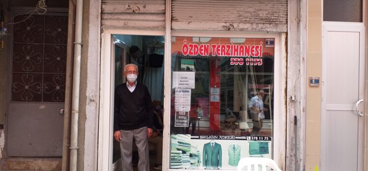 Zonguldaklı terzi İsmail ustanın elinden 53 yıldır iğne iplik düşmüyor