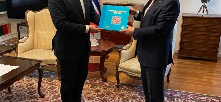 AA Genel Müdür Yardımcısı Özhan, Türkiye'nin Oslo Büyükelçisi Çorman'a nezaket ziyaretinde bulundu