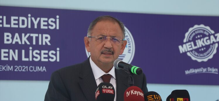 AK Parti Genel Başkan Yardımcısı Özhaseki, Kayseri'de açılış ve temel atma törenlerine katıldı: