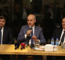 AK Parti'li Kurtulmuş, Giresun'da basın mensupları ve STK temsilcileriyle bir araya geldi: