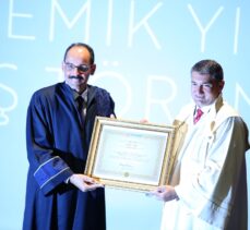 Cumhurbaşkanlığı Sözcüsü Kalın'a Altınbaş Üniversitesinden ''fahri doktora'' unvanı