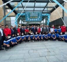 Ampute Futbol Milli Takımı, Kocaeli'de spor kompleksi tanıtımına katıldı